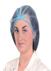Cappucci chirurgici Bouffant eliminabili rilevabili, copertura eliminabile dei capelli non tessuta
